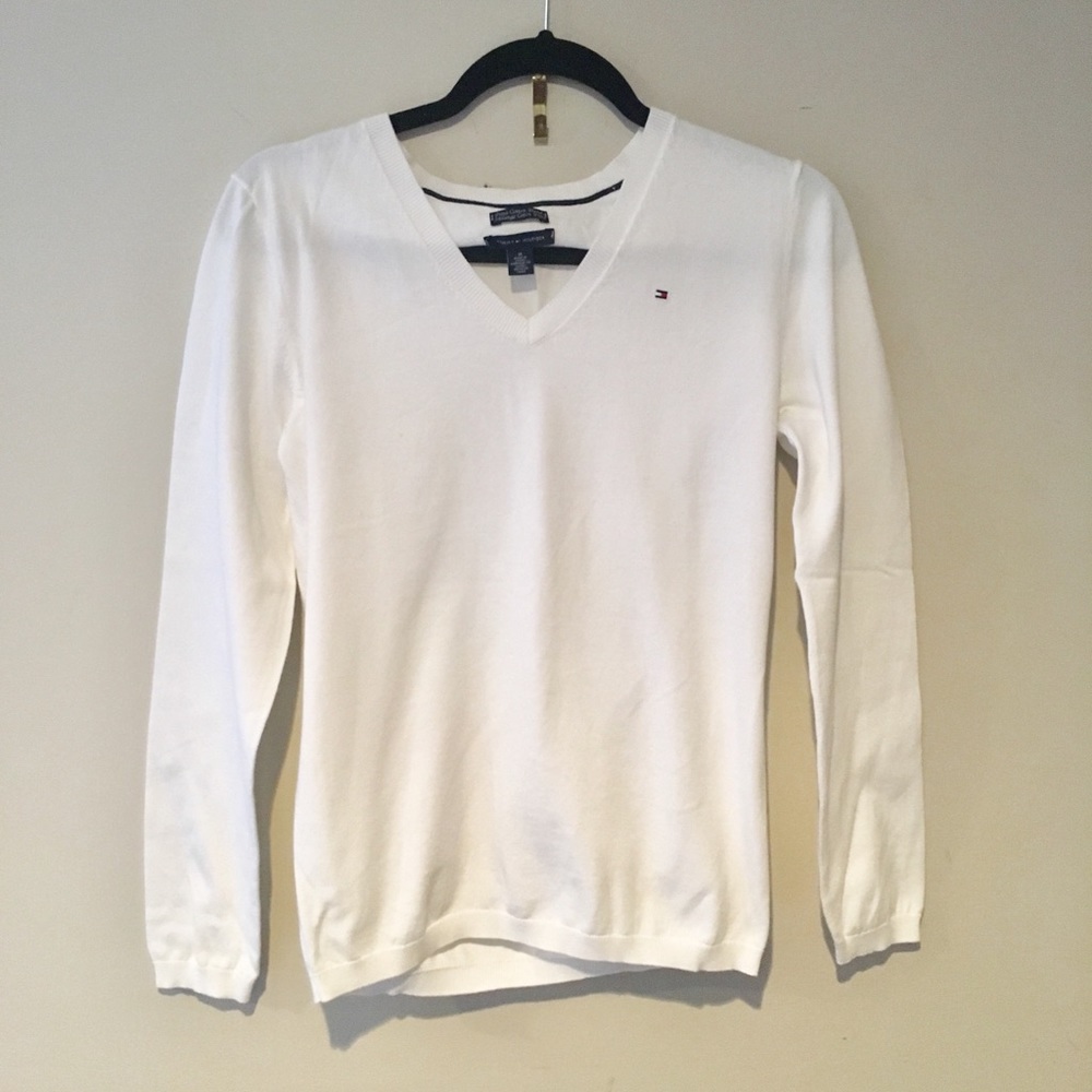 White sweater